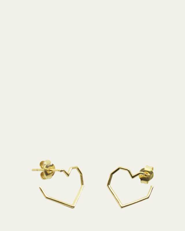 Corazon Puro Heart Earrings